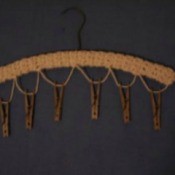 Crocheted Drying Hanger