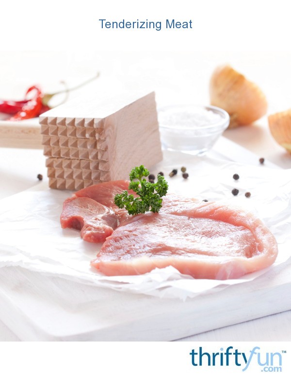 Tenderizing Meat ThriftyFun
