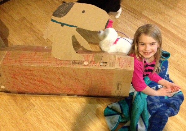 Making Cardboard Box Playhouses ThriftyFun