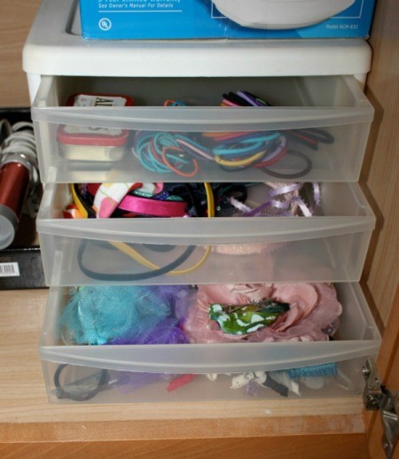 drawers for hair accessories