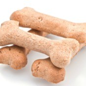 homemade dog biscuits.