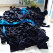 Pile of tights.