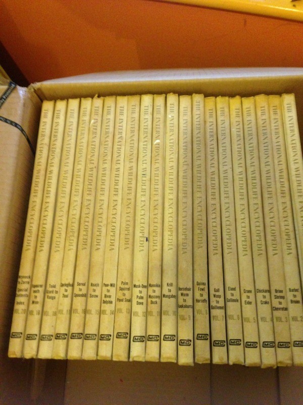 Volumes in box.