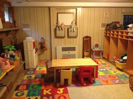 Child play area.