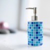 Blue Mosaic Soap Dispenser