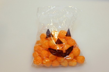 Jack-O-Lantern Snack Bags