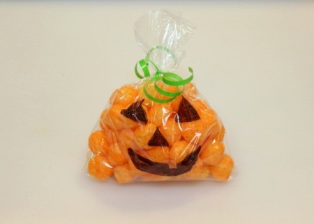 Jack-O-Lantern Snack Bags