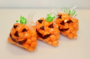 Jack-O-Lantern Snack Bags