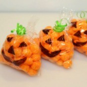 Jack-O-Lantern Snack Bags