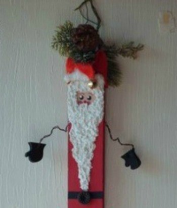Wooden Santa Claus