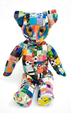 patchwork teddy bear