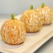 pumpkin oranges on plate