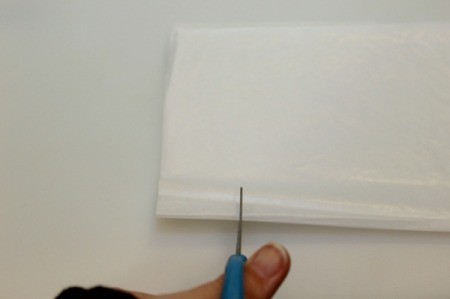 cut tissue paper