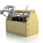 wood toolbox
