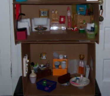 diy dollhouse furniture from recycled materials
