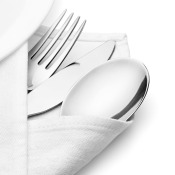 Linen Napkins and Silverware