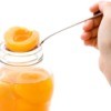 Canned Peaches in a Jar
