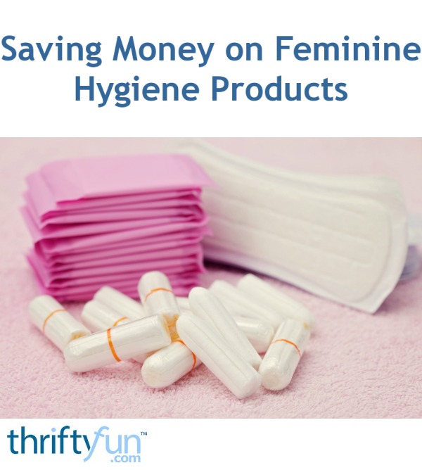 saving-money-on-feminine-hygiene-products-thriftyfun