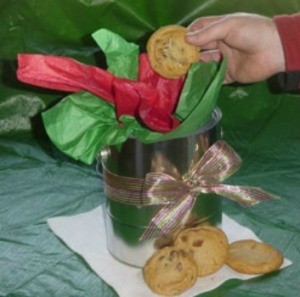 Paint Can Cookie Jar