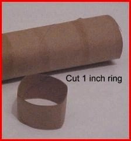Instructions for making stocking cap ornament.