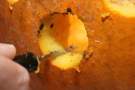 making opening bigger 2