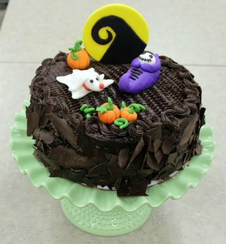 Nightmare Before Christmas Baby Shower Cake