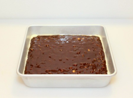 unbaked brownies