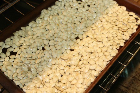 put seeds in oven