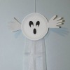 Paper Plate Ghost