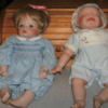 Girl and boy baby doll.