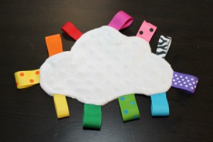 Rainbow Cloud Taggie