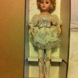 Ballerina doll in box.