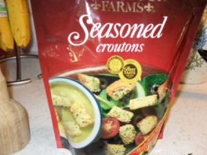 Croutons for Salmon Patties