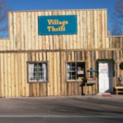 Photo of small food store.