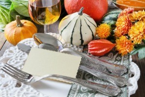 Outdoor Harvest Party Place Setting