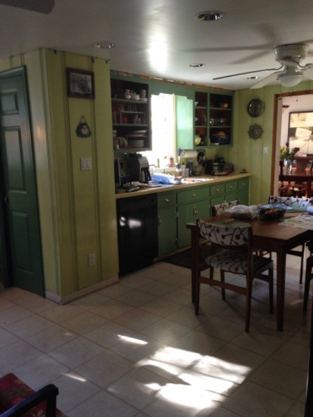 View of kitchen.