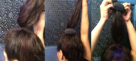 Turn Old Sock Into Hair Volumizing Bun