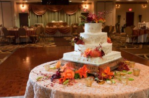 fall wedding cake