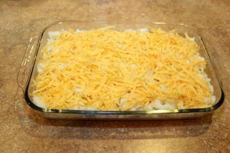 sprinkle cheese on top