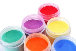 colorful paints