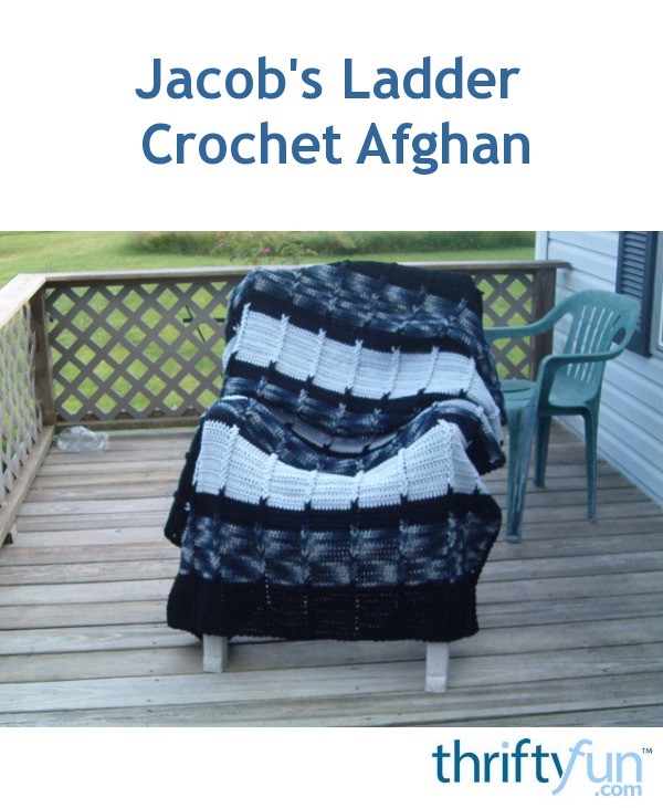 Jacob's Ladder Crochet Afghan ThriftyFun