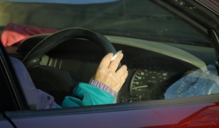 Smoking in Car