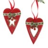 Christmas Heart Ornaments