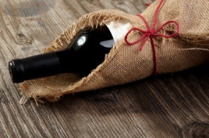 Gift Wrapped Bottle
