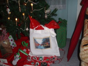 Reusable gift bag.