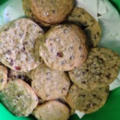 Candy Cane Chocolate Chip Cookies