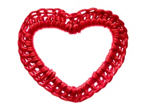 Red Crocheted Heart