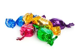 Colorful Candy Wrappers