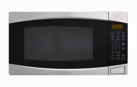 Photo of a microwave oven.
