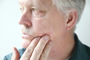 Man With Bumps on Face